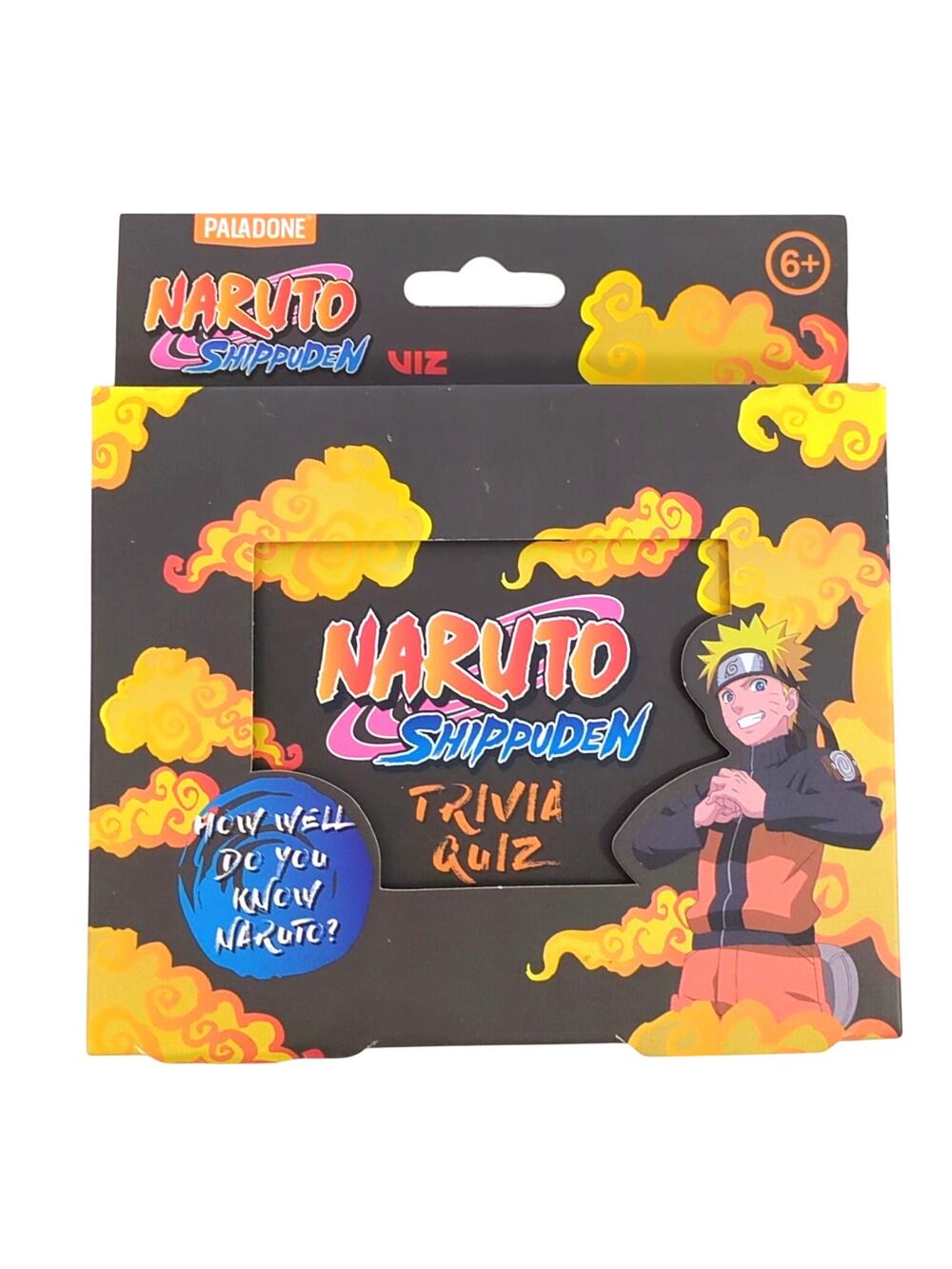 Naruto Shippuden Trivia Quiz Card Game Anime Collectible Complete Paladone